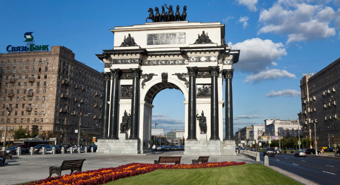 L'Arco di Trionfo di Mosca, citato nel romanzo “Il dottor Zivago” di Boris Pasternak (Foto: Lori / Legion Media)